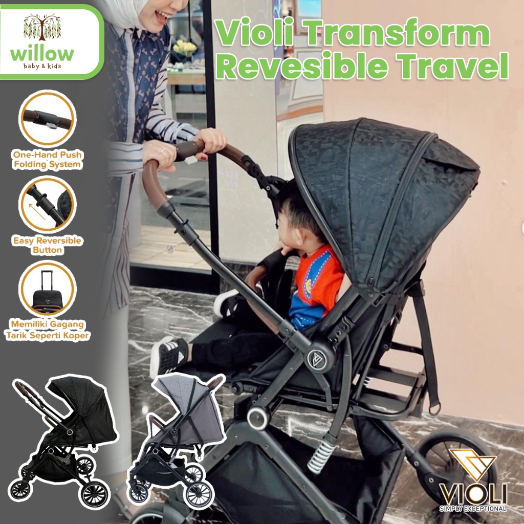 Stroller - Violi Transform Revesible Travel