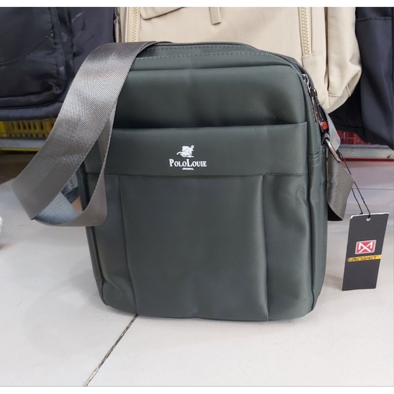 TAS SELEMPANG POLO PRIA IMPOR UK 26 GL0765