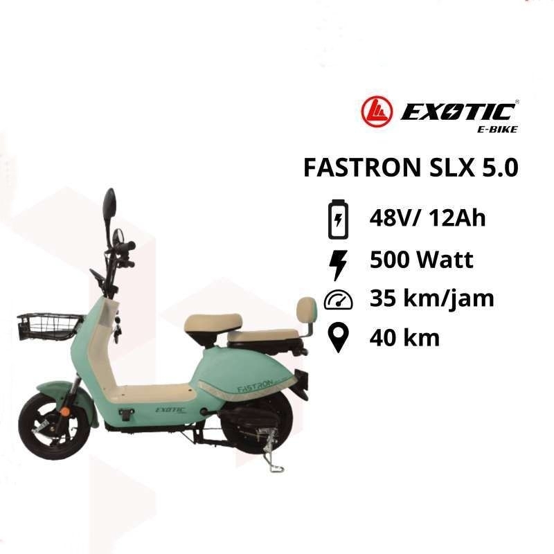Sepeda Listrik Electrik Bike EXOTIC FASTRON SLX 5.0