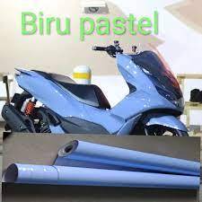 STIKER PASTEL MOTOR TERBARU LAVENDER GREENTEA KHAKI-STIKER SKOTLET WARNA PASTEL VIRA;