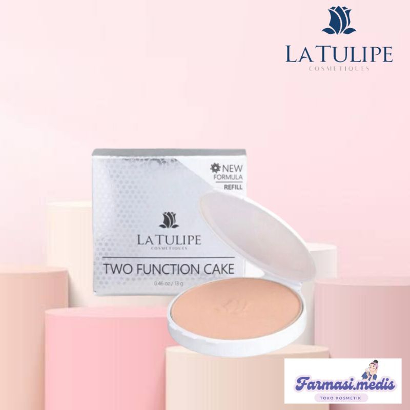 (COD)LA TULIP TWO WAY CAKE | REFFIL | BEDAK PADAT LA TULIP