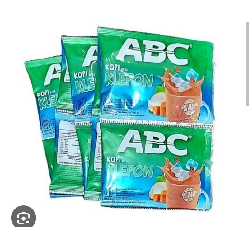 

ABC Kopi rasa Klepon renceng 25gram