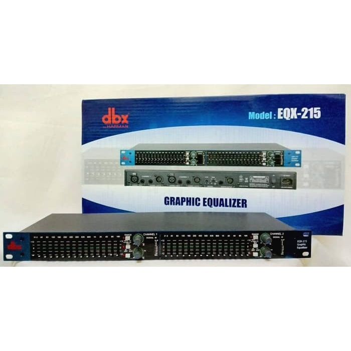 EQX 215 DBX BIRU  SUB EQUALIZER DBX EQX 215 DBX EQX 215 SUB
