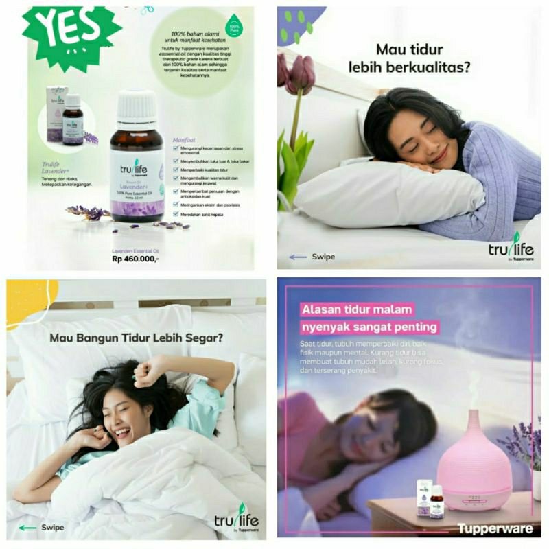 Diffuser Trulife Gratis Lavender essential oil