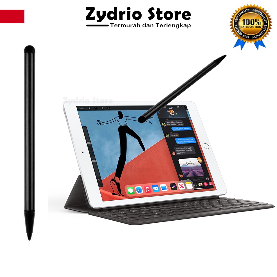 Stylus Pen Universal Murah Tablet Android iPad iPhone Samsung Xiaomi  K