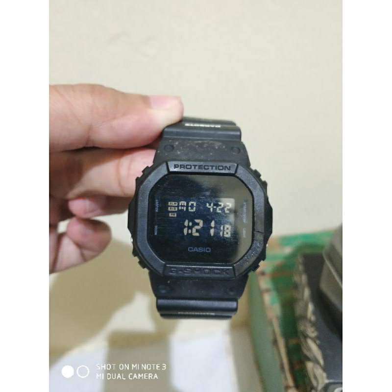G-SHOCK ORIGINAL DW5600BB CUSTOM DARBOTZ
