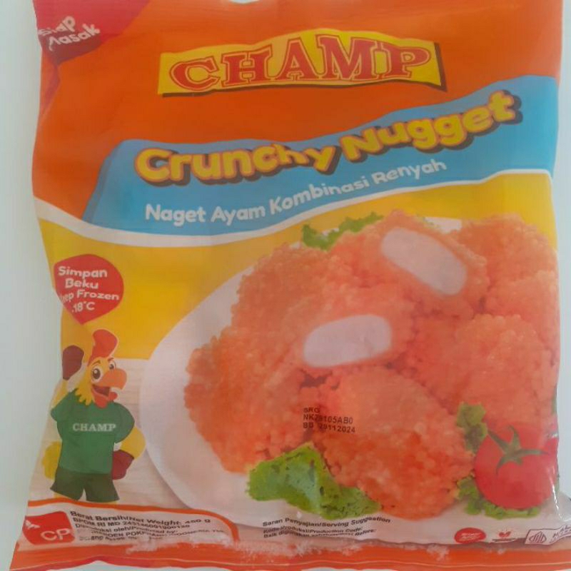 

CHAMP NUGGET CRUNCHY 500GR