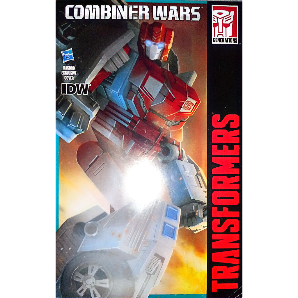 IDW Transformers Combiner Wars #12 Comic (Hasbro Exclusive Covers: First Aid)