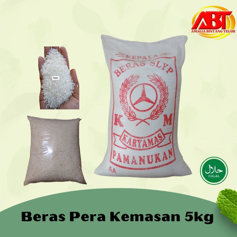 

ABT - Beras Pera Super Cap Mercy Pamanukan Kemasan 5kg