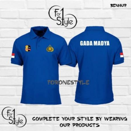 KAOS - BAJU POLO GADA MADYA POLRI - BAJU POLRI POLISI KAOS BAJU DINAS