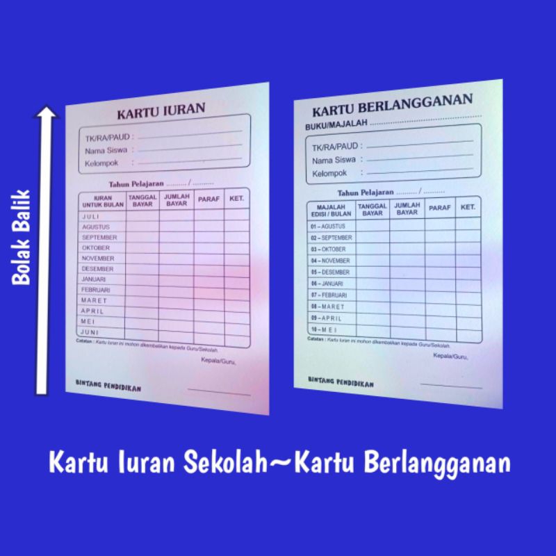 

STAR | KARTU IURAN SEKOLAH | IURAN SEKOLAH