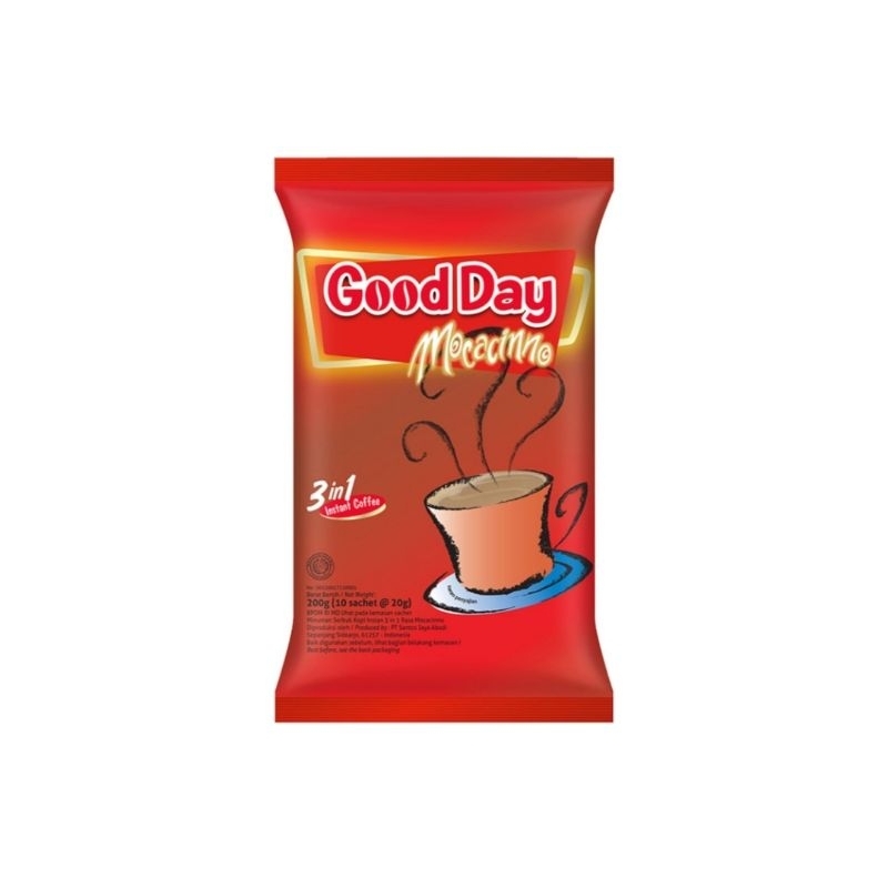 

Good Day Kopi 3 In 1 Mocacinno 10 x 20g