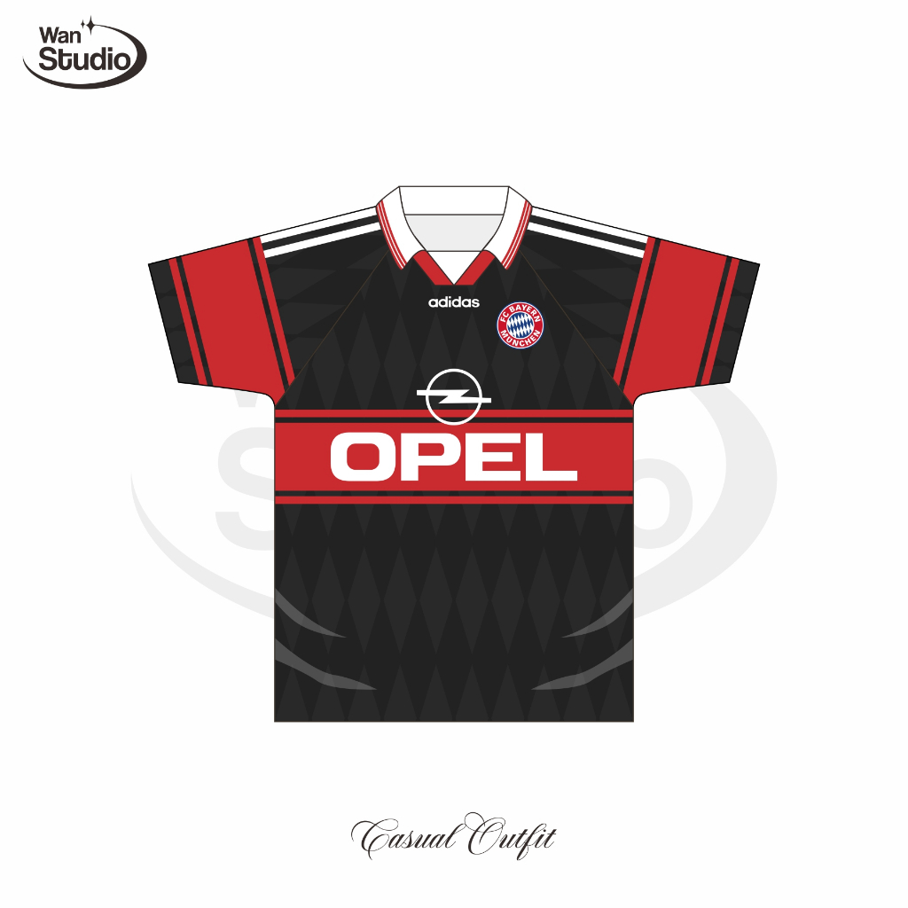 Jersey FC Bayern Munchen retro