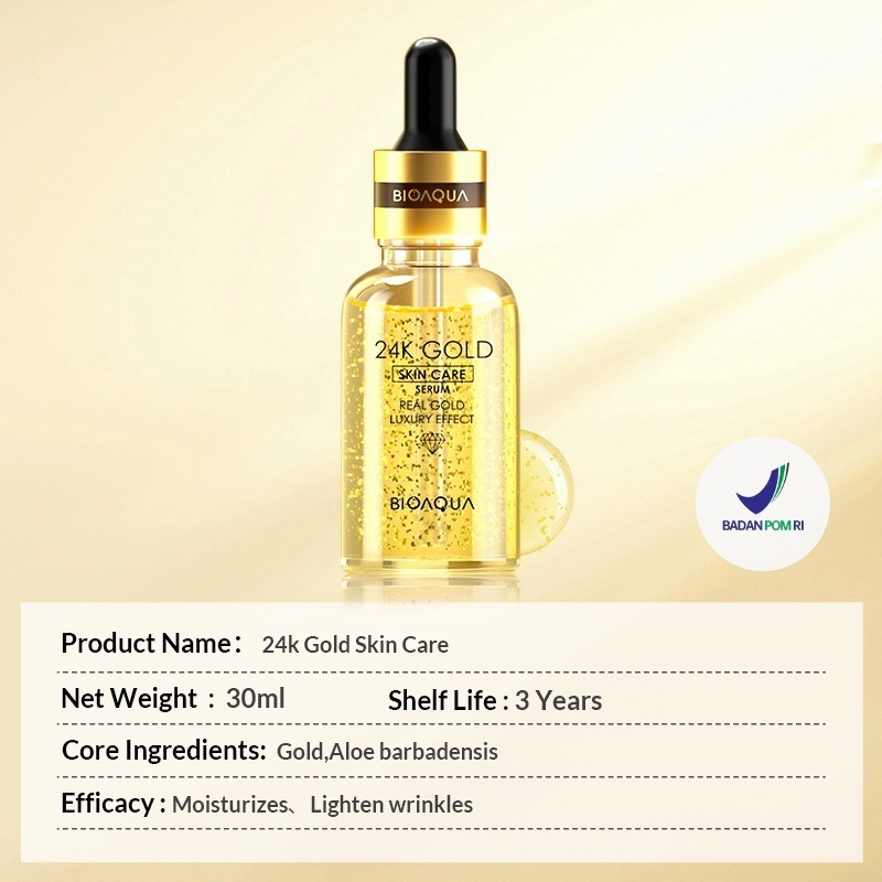 Bioaqua 24k Gold Skincare Serum 30ml