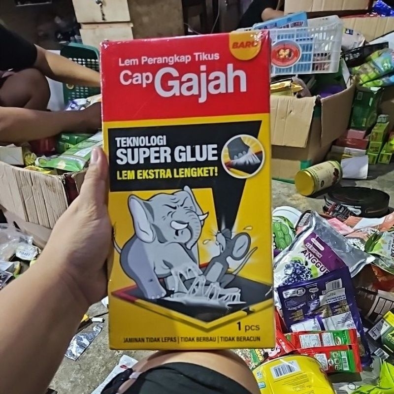 LEM TIKUS CAP GAJAH 1PCS