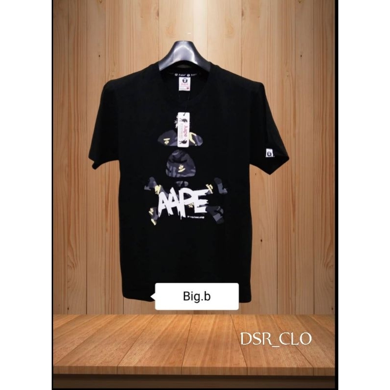 Kaos Bape Aape Anime Man Unisex Tshirt A Bhating Ape