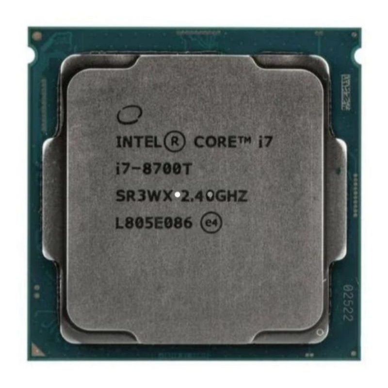 PROCESSOR INTEL CORE I7 8700T TRAY LGA 1151