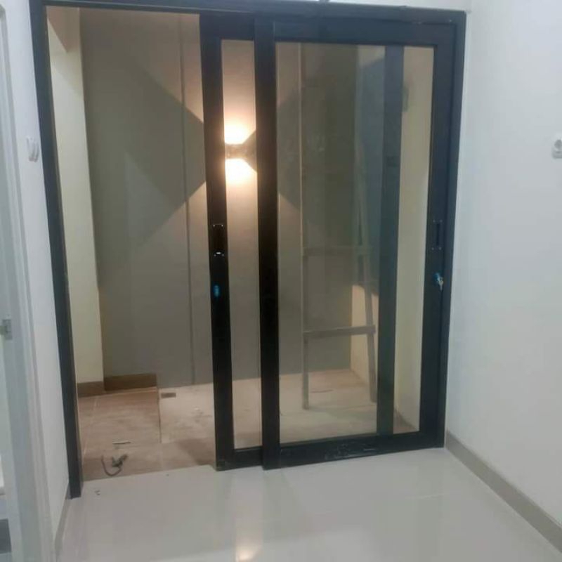 Pintu Sliding Kaca Alumunium