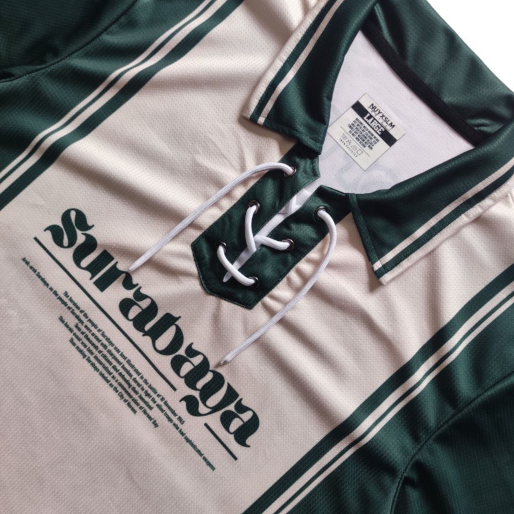 Polo shirt Jersey SURABAYA Green Bonek | Jersey Running | Jersey Football/Futsal | Polo shirt | Polo