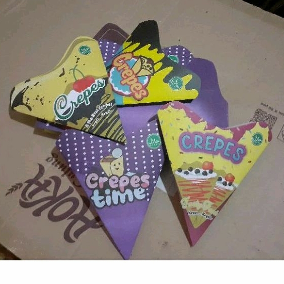 

100pcs bungkus crepes