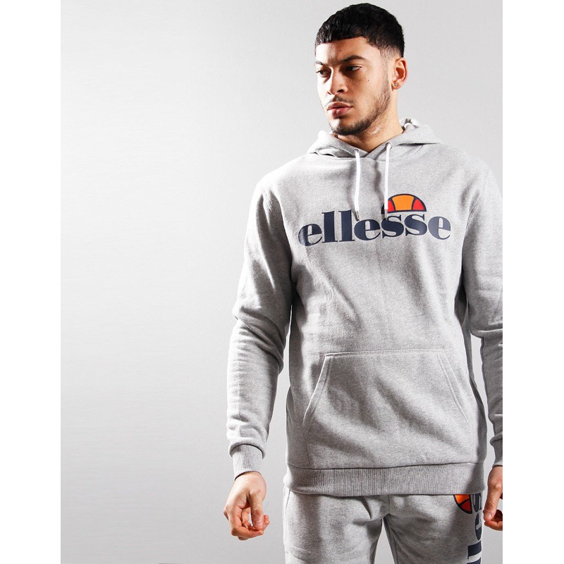 Ellesse Brisbane Hoodie Jacket In Grey