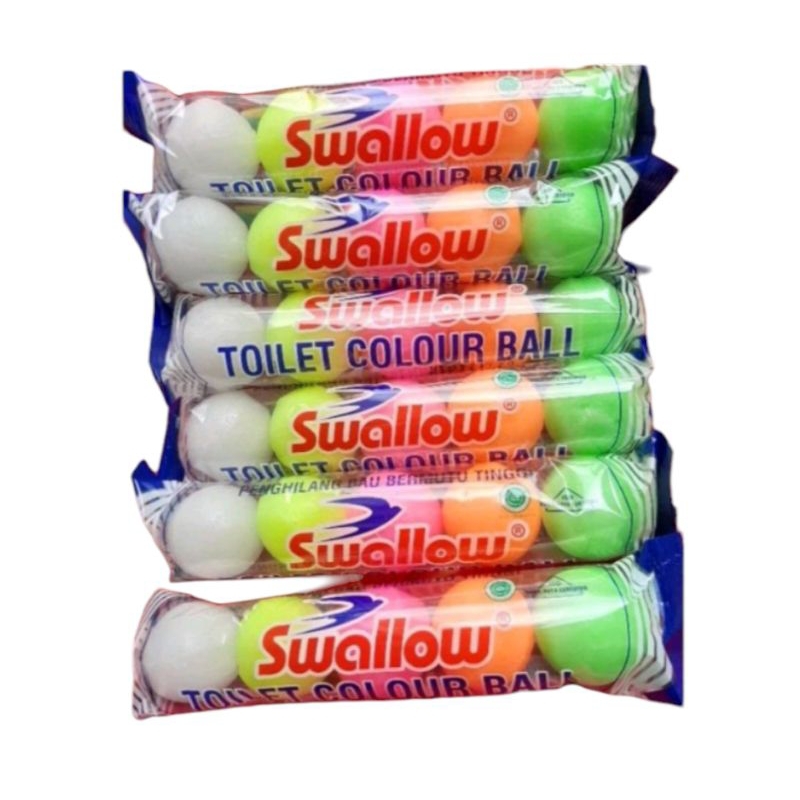 Kamper Swallow Toilet Colour Ball 5 pcs/Kamper Swallow/Kamper Toilet