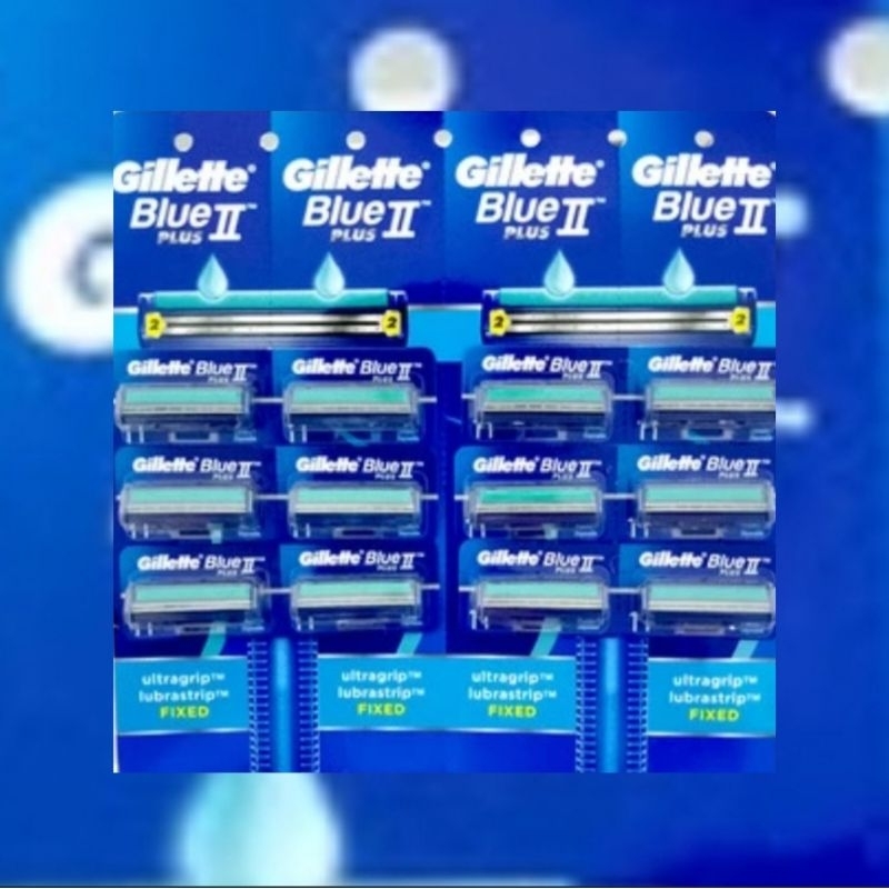 Gillette pisau cukur goal blue 2
