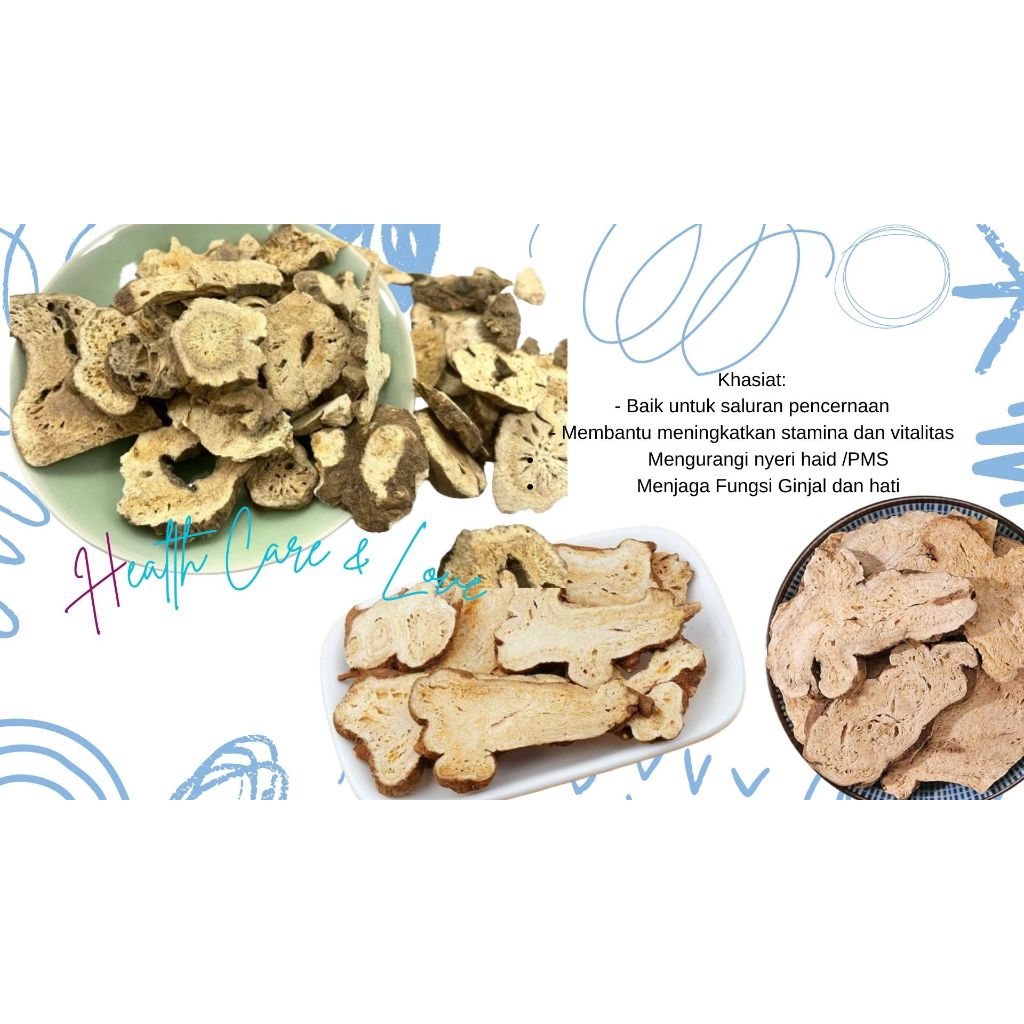 

Bai Zhu 白术 Rhizoma Atractylodis Premium Grade 50 Gr