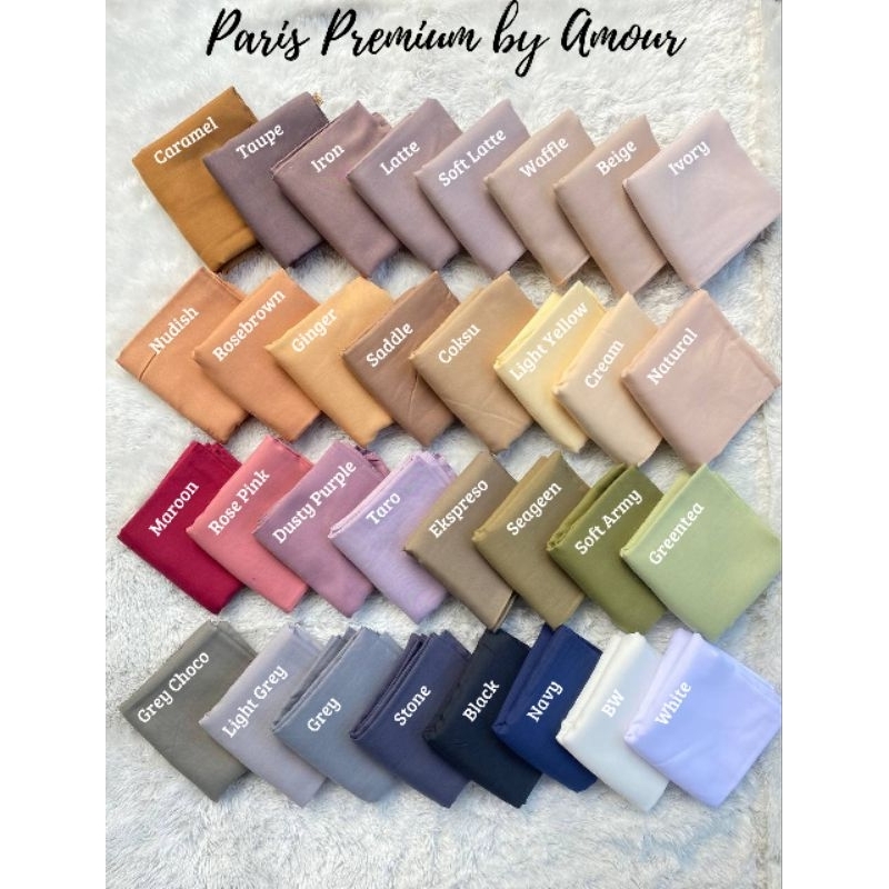 PARIS PREMIUM [2] / JILBAB ANTI LETOY / JILBAB PARIS PREMIUM JAHIT TEPI RAPI