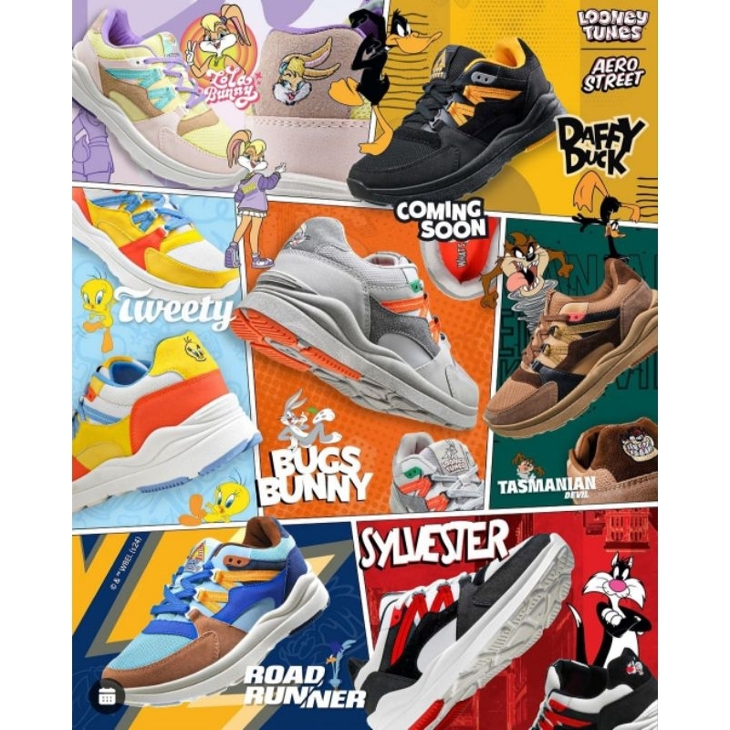 Sepatu Aerostreet x looney Tunes Limited edition