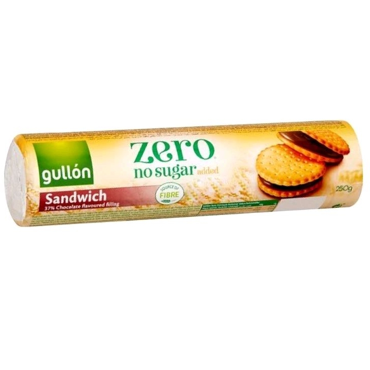 

GULLON Zero No Sugar Added Sandwich Chocolate 250g