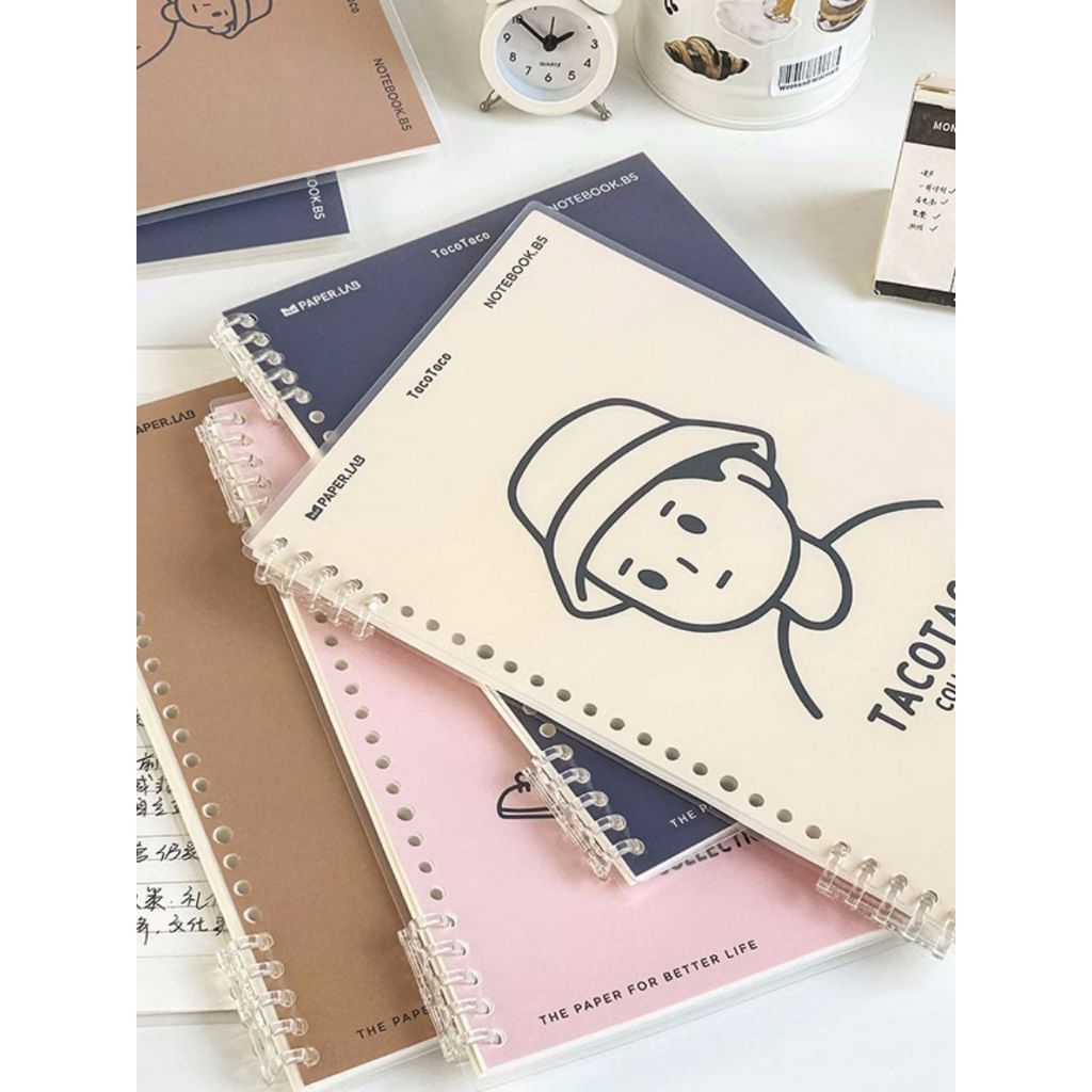

[Taco Taco] Binder Book Notebook B5 Lucu Aesthetic