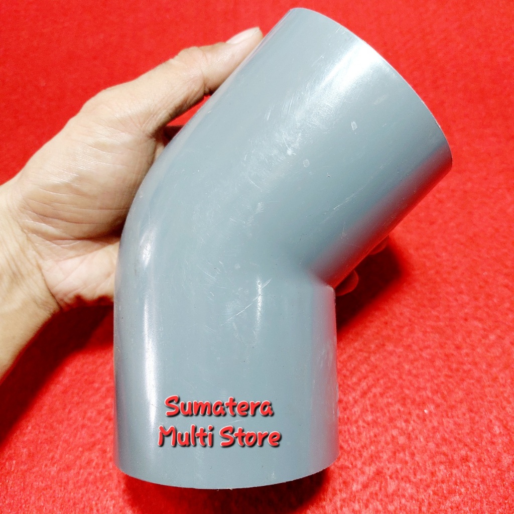 Rucika Elbow 2 1/2 Inchi 45 Derajat Type AW Tebal - Sambungan Pipa 45° 2½" 2,5 inc