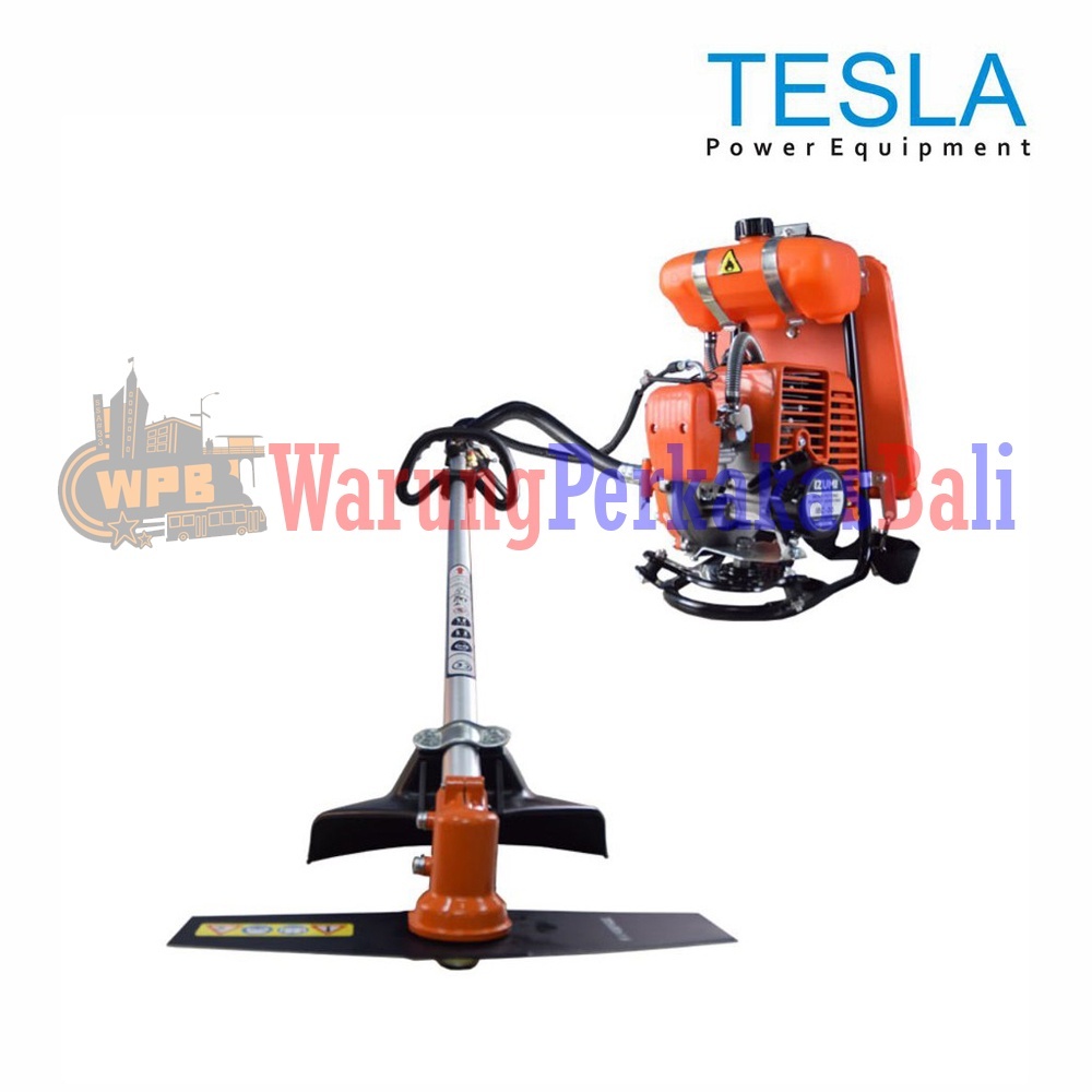 Mesin Potong Rumput TESLA Portable Brush Cutter BG-328T Mesin 2 Tak Bensin Campur Pemotong Rumput