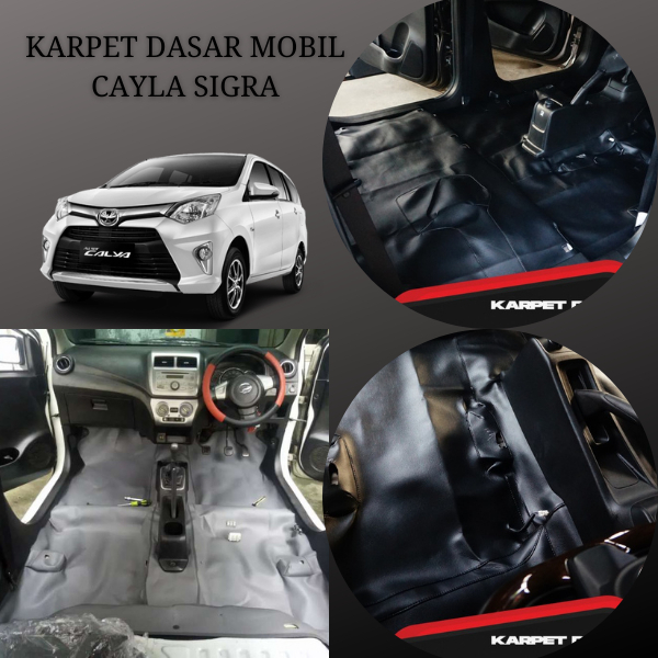 Karpet Dasar Super Peredam Lantai  Mobil Calya/Sigra