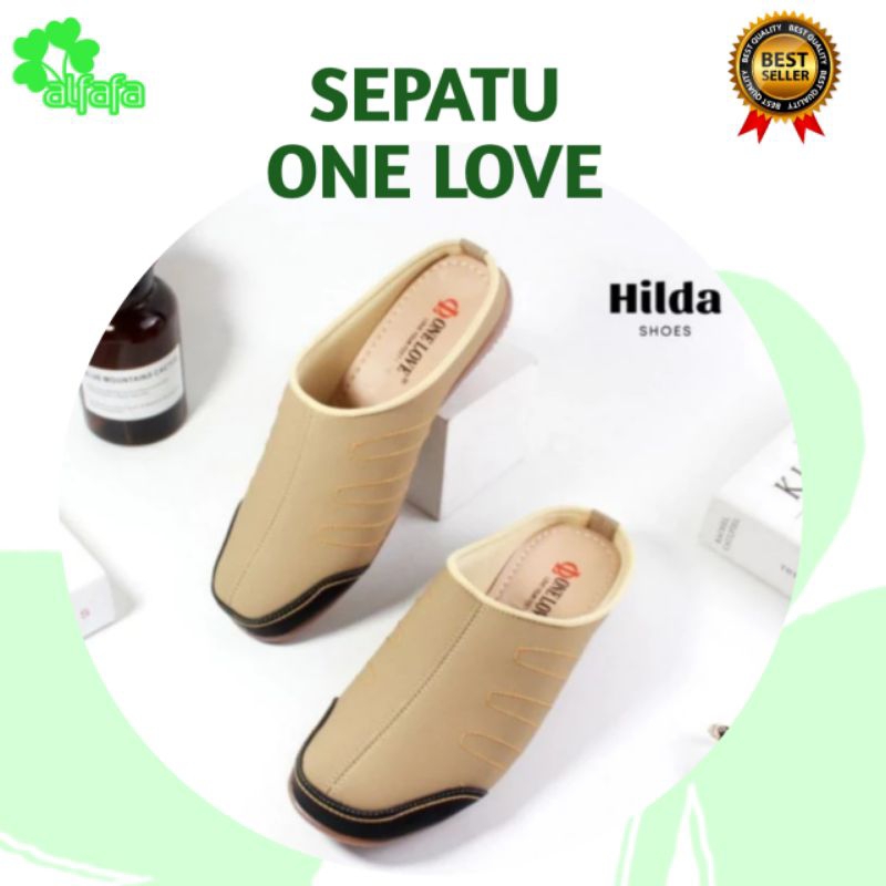 ONE LOVE  Flatshoes Sepatu Sandal Wanita