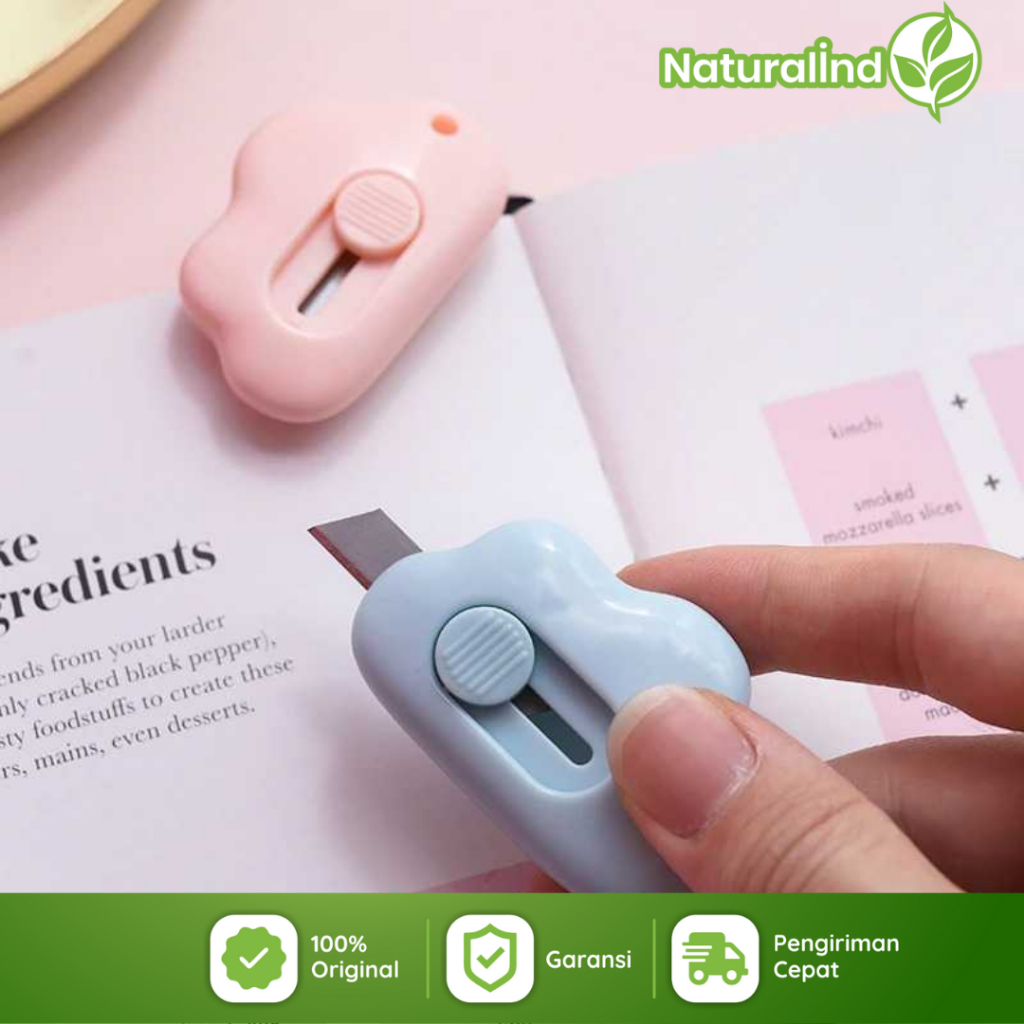 

Pisau Cutter Mini Pemotong Kertas Desain Cloud - OL-6100