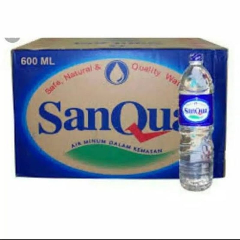 

SANQUA 600ML 1 DUS ISI 24 BOTOL