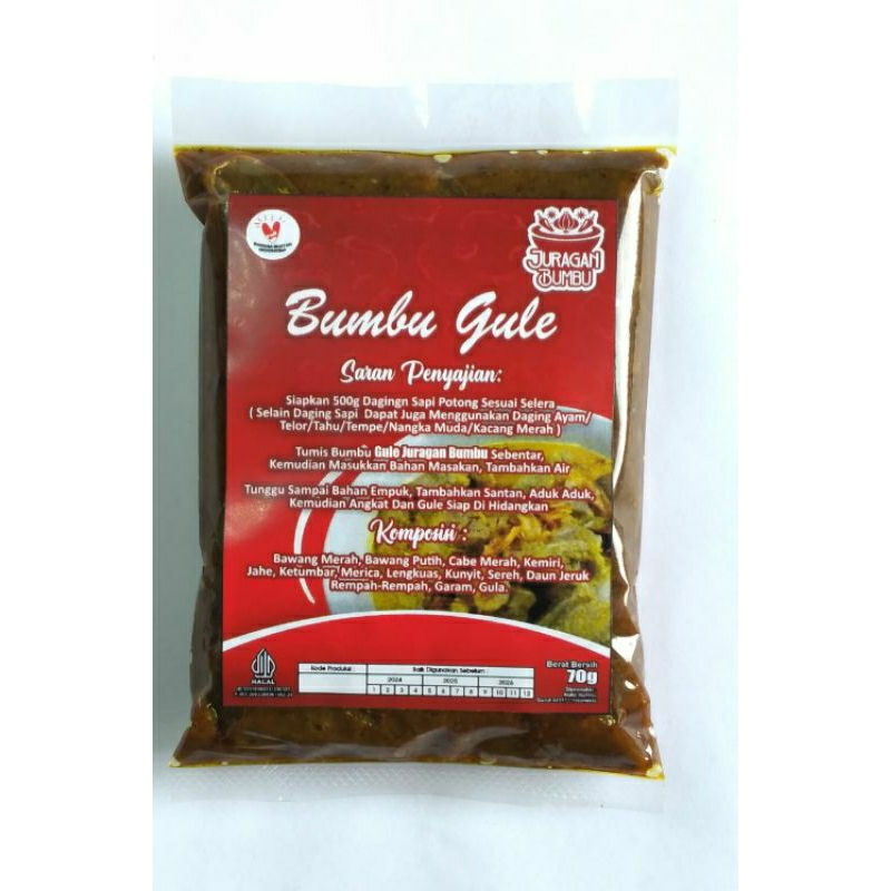 

JURAGAN BUMBU-Bumbu Gule 35 gram