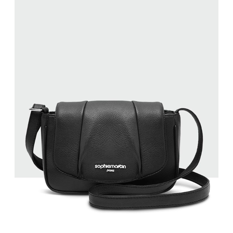 SOPHIE MARTIN Tas Selempang Wanita BRIANDA BLACK BAG warna Hitam.