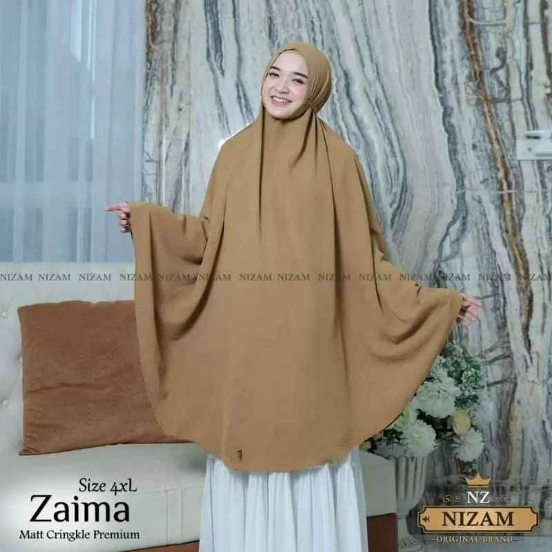 Hijab Instan Daily Super Jumbo Non Pad | Zaima 4L