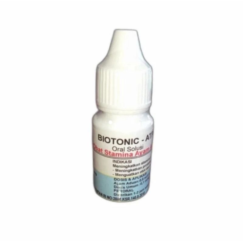BIOTONIC-ATP, obat stamina ayam aduan