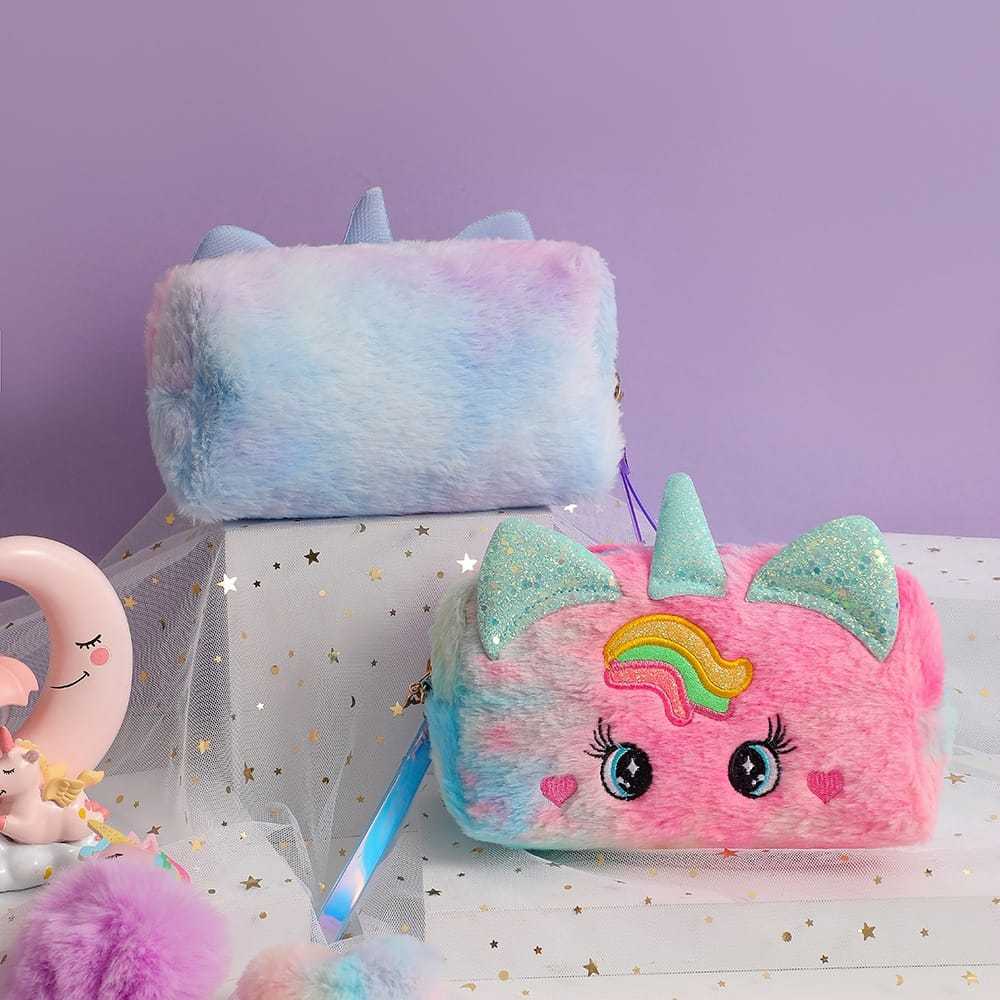 

Kotak Pensil Pouch Make up Unicorn Wadah Aksesoris Alat Tulis Unicorn Alat Rias Tempat Pencil Bulu