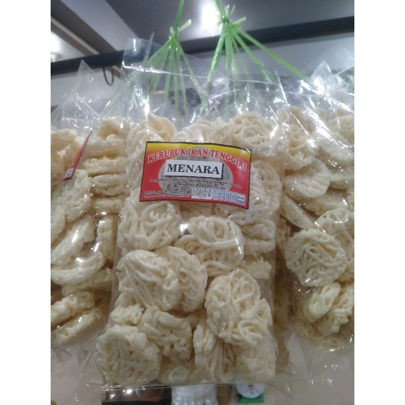 

Kerupuk mini cap menara