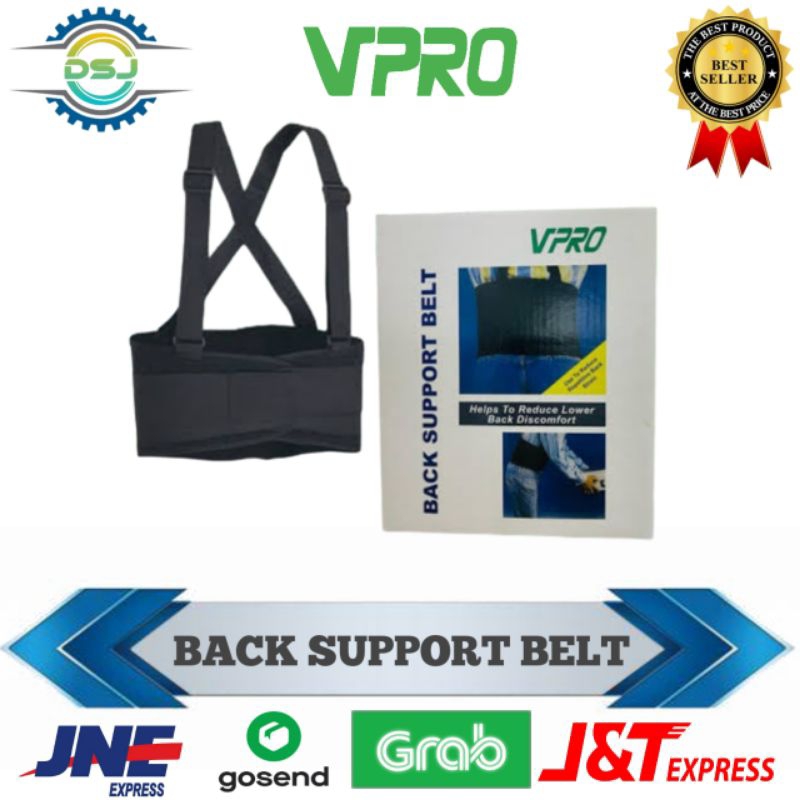 Safety Back Support Belt Vpro / Penyangga Punggung Vpro Type BS311