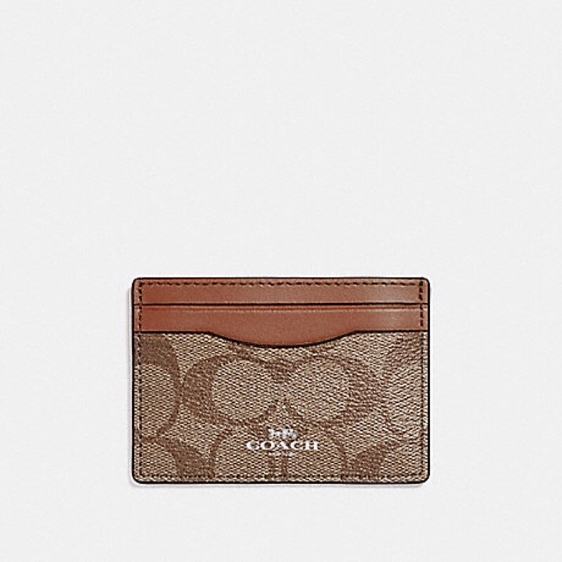 Card holder coach signature