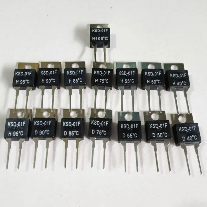 KSD-01F Sensor Suhu Type H Type D Thermal Switech 35°C 40°C 45°C 50°C 55°C 60°C 65°C 70°C 75°C 80°C 