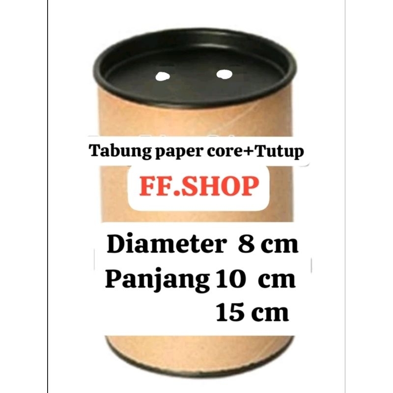 

Tabung Packing Dm 8 x 10 cm,15 cm + Ttp/Tube Paper Core/selongsong (sudah termasuk tutup)