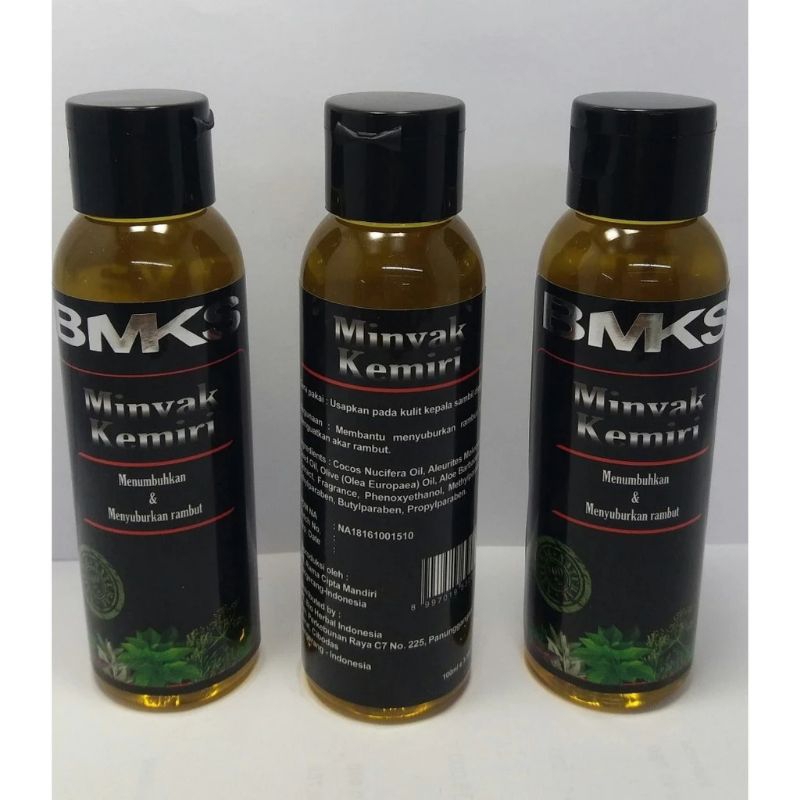 MINYAK KEMIRI BMKS 100ML ORIGINAL