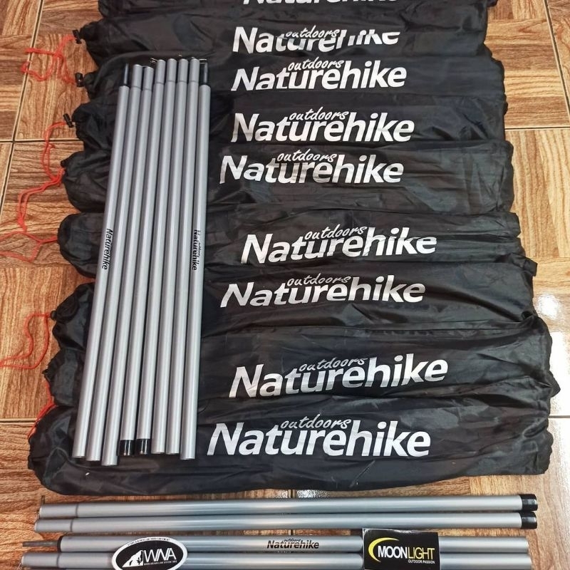 TIANG FLYSHEET NATUREHIKE BESI.TIANG BENDERA, TENDA, BIVAK MULTIFUNGSI